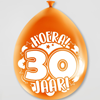 Party ballonnen 30 jaar (8 stuks)